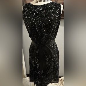 Black and White Sandra Darren Dress